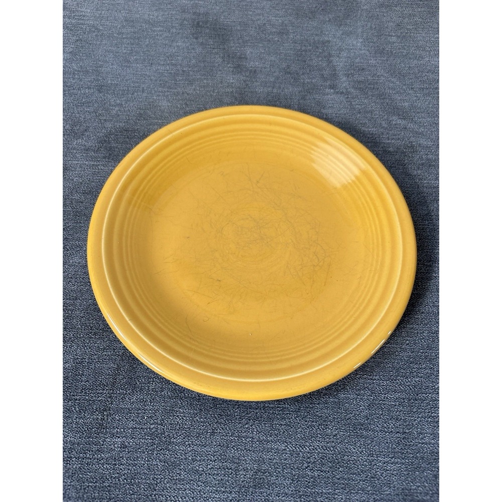 Fiesta Fiestaware Homer Laughlin Dinner Salad Plate Marigold (retired) 7"